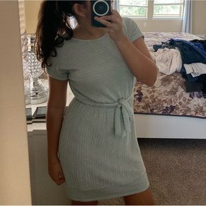 Caution to the wind midi dress- size M